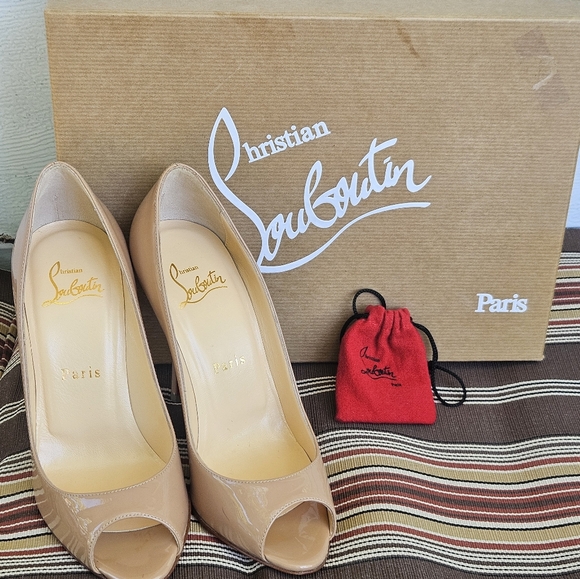 Authentic Brand New Christian Louboutin Yootish Patent Leather Size 36 - Picture 1 of 13